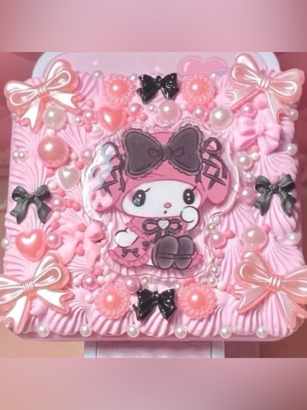 Sanrio My Melody Kawaii Decoden Compact Mirror